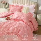 BEDELITE Pink King Size Comforter Set - Image 3