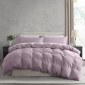Nestl Dusty Purple California King Duvet Cover Sets by Nestl