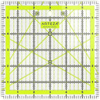 ARTEZA Quilting Rulers Set of 4, Acrylic Square Quilting Rulers - Image 5