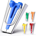 Jeimier 5 Sizes Bias Tape Makers, Upgraded Bias Binding Tape Making Tool by Jeimier