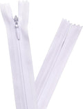 YAKA 20pcs White Nylon Invisible Zippers Tailor Sewing Tools Garment by YAKA