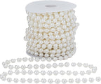 8mm Crafts Faux Pearl Beads Garland Pearl Bead Roll Strand of Pearls to - Image 2