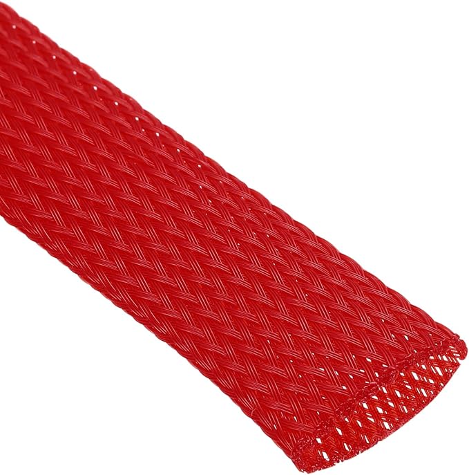 uxcell Expandable Sleeving, 1 3/16-inch 25ft Cable Sleeve - Image 2