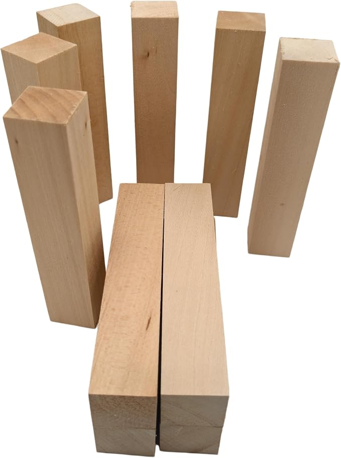 10PCS Basswood Carving Blocks, Whittling Wood Carving Kit, Unfinished Wooden - Image 5