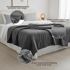 Smart Queen Weighted Blanket for Adults and Couple Queen Size Large Soft Heavy - Image 3
