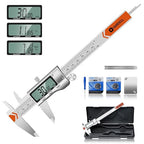 HARDELL 6" Digital Caliper, All-Metal Electronic Micrometer by HARDELL
