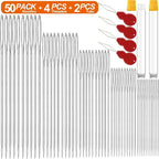 50 Pack Premium Large Eye Needles - Image 3