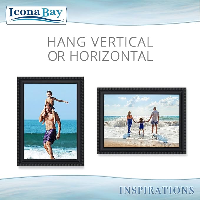 Icona Bay 5x7 Picture Frames, 6 Pack, Contemporary, Inspirations | These Icona - Image 7