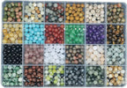 720pcs 6mm Natural Round Stone Beads Gemstone Beading Hole Size 1mm Crystal by Maonewque-GemstonesBeads