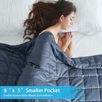 Cooling Weighted Blanket for Adults 20lbs, Twin Full Size Heavy Throw Blanket - Image 6