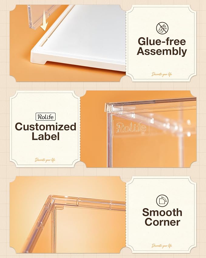 Rolife Acrylic Display Case Dust Cover - Image 4