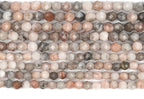 2mm 180pcs Pink Zebra Tiny Gemstone Beads - Image 7
