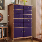CRE8TIVE Purple Wallpaper Peel and Stick Velvet Drawer Liner - Image 4