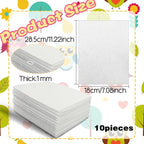 10Pcs Felt Sheets Fabric, 1mm | Polyester, - Image 7