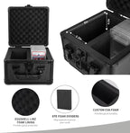 KAGSWAMO Graded Card Storage Box, Holds 60+ PSA Slab Card Case - Image 4