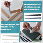 Honoson 20 Pcs Sanding Sticks for Plastic Models 3D Print Polishing Sticks - Image 4
