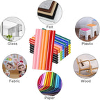Manarty Colored Hot Glue Stick, Adhesive EVA Glue Sticks - Image 6