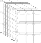90 Pockets Coin Binder Pages by OSOPOLA