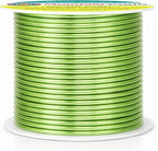 Mandala Crafts 14 Gauge Lime Green Anodized Aluminum Craft Wire, 60 FT | Colored - Image 2