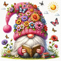 Gnome Stamped Cross Stitch Kits by Unknown