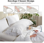 Simple&Opulence Body Pillow Cover 20" x 54", 100% Pure Linen, Ultra Soft and - Image 2
