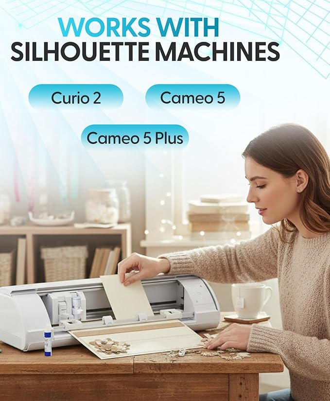 Set of 2 Embossing Tools for Silhouette Cameo 5 and Silhouette Curio 2 - Image 5