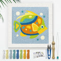 Doodlream Colorful Fish DIY Punch Needle Embroidery Kit by Doodlream