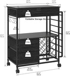 VENNQD Storage Cart Compatible - Image 3