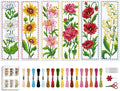 ACRNIGHEET 6PCS Cross Stitch Bookmark Kit by ACRNIGHEET