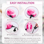 Honoson Mini Craft Iron Mini Heat Press Small Iron 3.93 x 2.36 x 2.76 in - Image 3