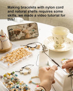 DoDoBeads 100 Pcs Natural Cut Oval Seashells - Image 6