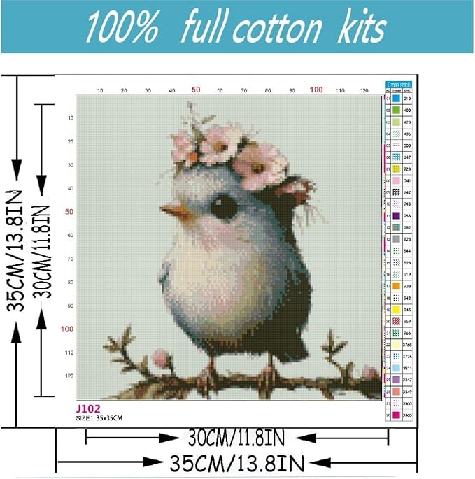 niurenmaoyi Stamped Cross Stitch Kits - Image 2