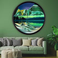 Mtadmai Moving Sand Art, 3D Sand Art Pictures Deep Sea Sandscape Living Room by Unknown