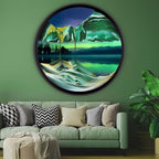 Mtadmai Moving Sand Art, 3D Sand Art Pictures Deep Sea Sandscape Living Room by Unknown