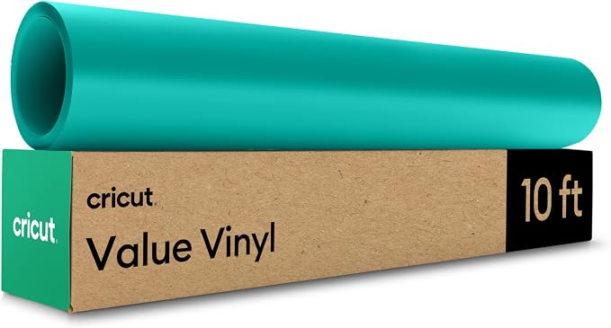 Cricut Value Permanent Vinyl, Matte Teal by Unknown