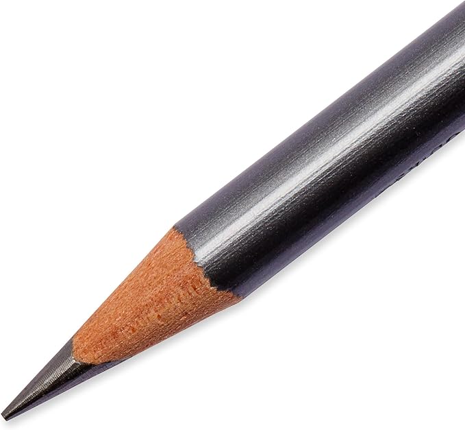 Prismacolor Ebony Graphite Drawing Pencils, Adult Coloring, Box Of 12 - Image 3
