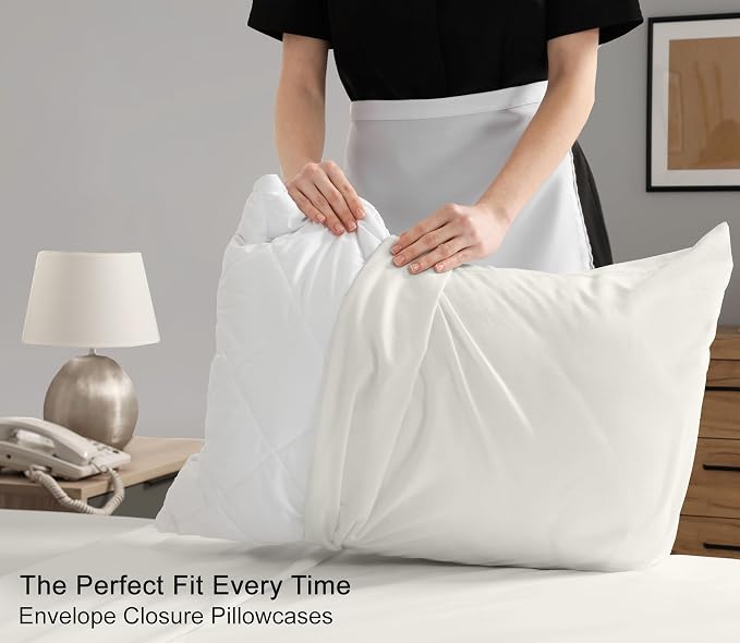 RUVANTI 100% Cotton Sheets – Queen Size Percale Bedding, Cooling & Breathable - Image 7