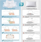 DONAMA Cervical Pillow for Neck and Shoulder Pain Relief, Cooling Contour - Image 5