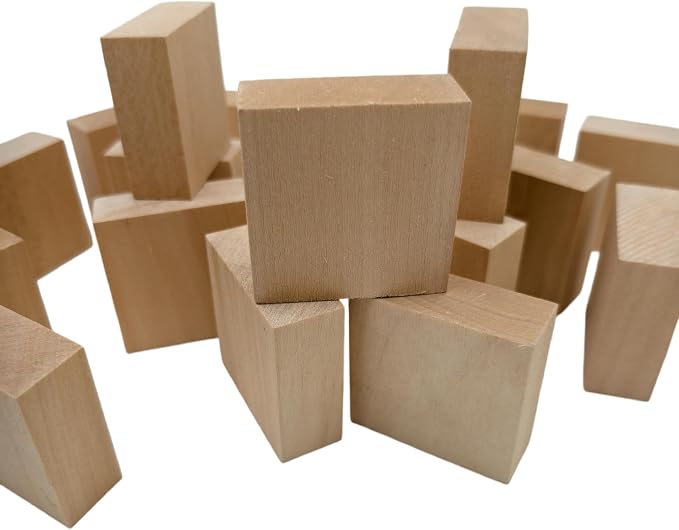 20PCS Basswood Carving Blocks, Whittling Wood Carving Kit, Unfinished Wooden - Image 6