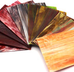 LITMIND 12 Pack Assorted Stained Glass Sheets, 4x6 Inch Glass Mosaic Tiles - Image 6