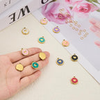 UMAOKANG 8pcs Assorted Colorful Enamel Charm - Image 4