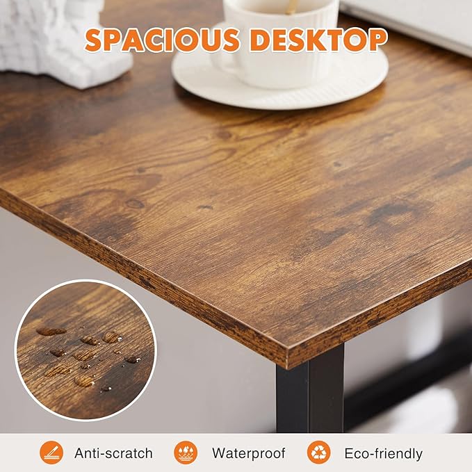 Sweetcrispy 47-Inch Small Computer Desk - Image 4