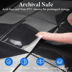 Premium 9 Pocket Card Binder for 360 Cards, Fabmaker PU Cover Trading Card - Image 4