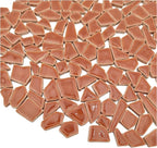 200g Ceramic Mosaic Tiles for Crafts, Irregular Stained Ceramic 0.2"x0.8" - Image 2
