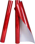 TORC Red Holographic HTV Heat Transfer Vinyl Roll 12 in x 10 ft Christmas by TORC