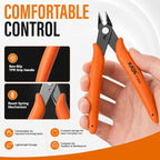 KATA Mini Flush Cutters, 5-Inch Wire Cutters Plier - Image 7