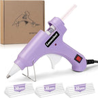 Hot Glue Gun Kit with 30 Glue Sticks, 20W Mini Glue Gun Set | Fast Preheating by Lacoccinct-MakeYouCreative