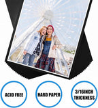 EPHECH 20Pack 12" x 16.5" Black Foam Board - Image 5