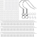 925 Sterling Silver Earring Hooks 150 PCS/75 Pairs, Ear Wires Fish Hooks | by OfficeArtCraftsProducts