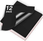 HTVRONT Matte Black Permanent Vinyl 12 Pack 12"x12" Compatible by HTVRONT